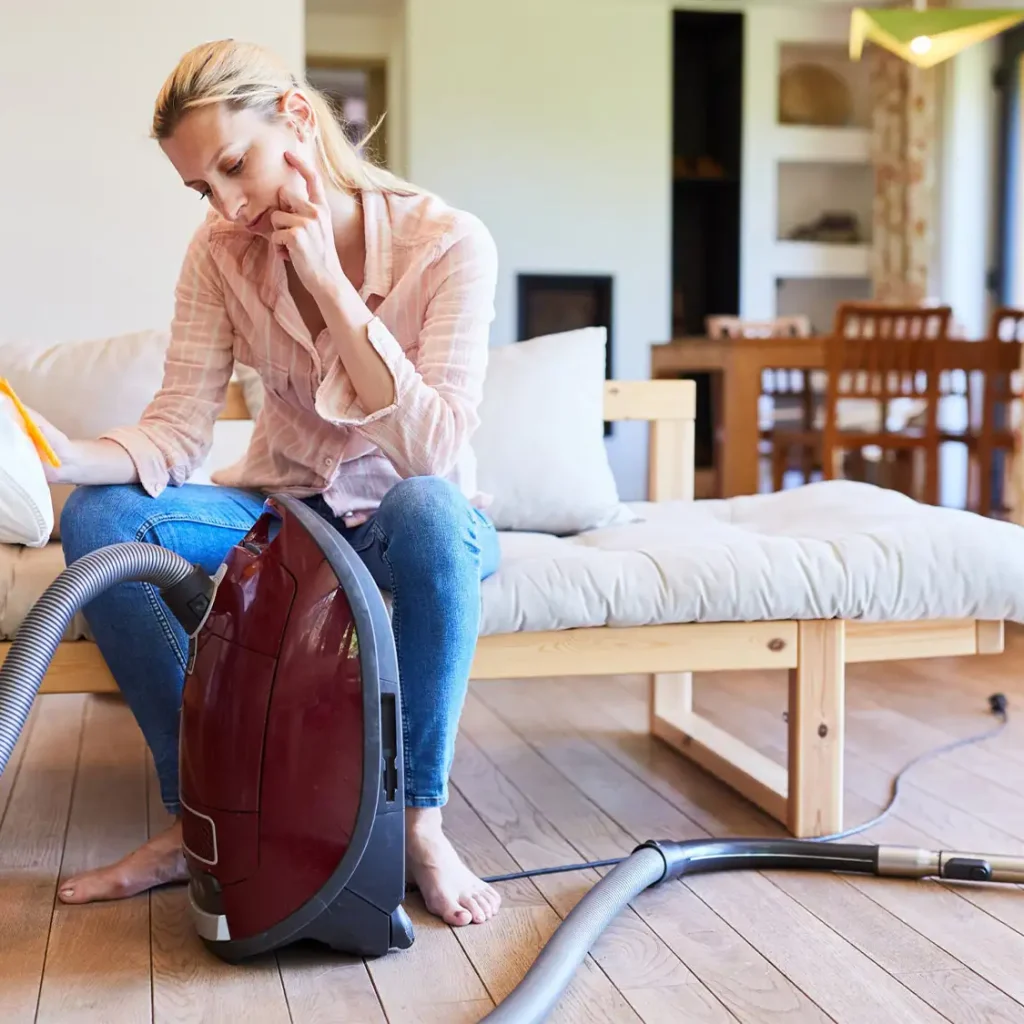 دلیل کم شدن مکش جاروبرقی - causes of low vacuum cleaner suction